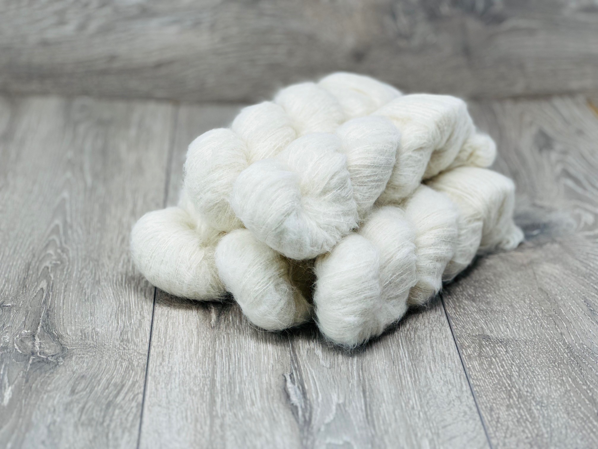 Lace Weight 75% Brushed Suri Alpaca 25% Mulberry Silk 5 x 50g PACK